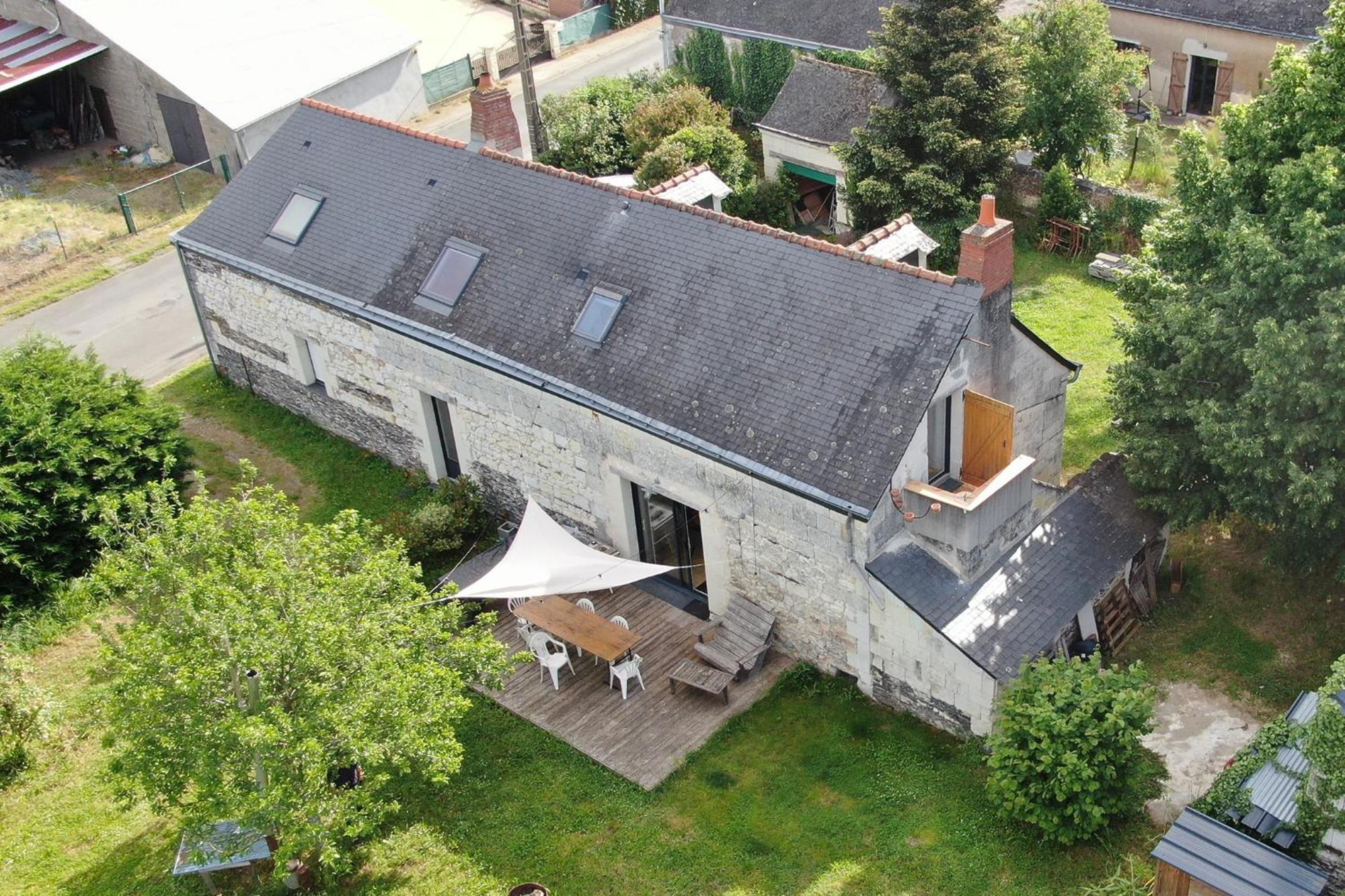 La Longere Apartment La Menitré Exterior foto